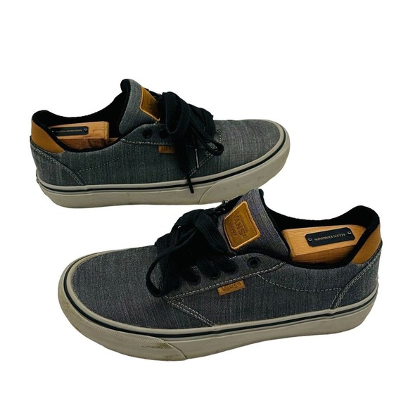 VANS Atwood Deluxe Sneakers Ultra Cush Deluxe Comfort 500714 Mens Size 7 Gray - Picture 2 of 9